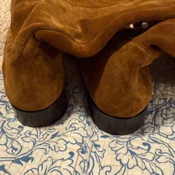 M. Gemi Brown tall suede  Boots size 8.5 - Picture 5 of 8